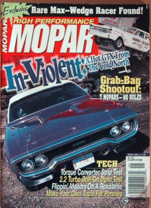 HIGH PERFORMANCE MOPAR 1998 MAY - Mr. NORM, 300C, GLH